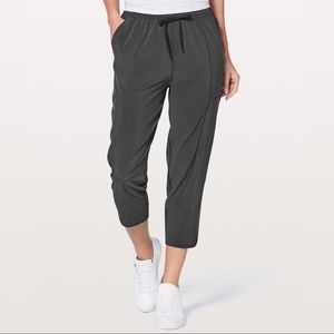 Lululemon Final Play Crop in Grey 23” (NWT)